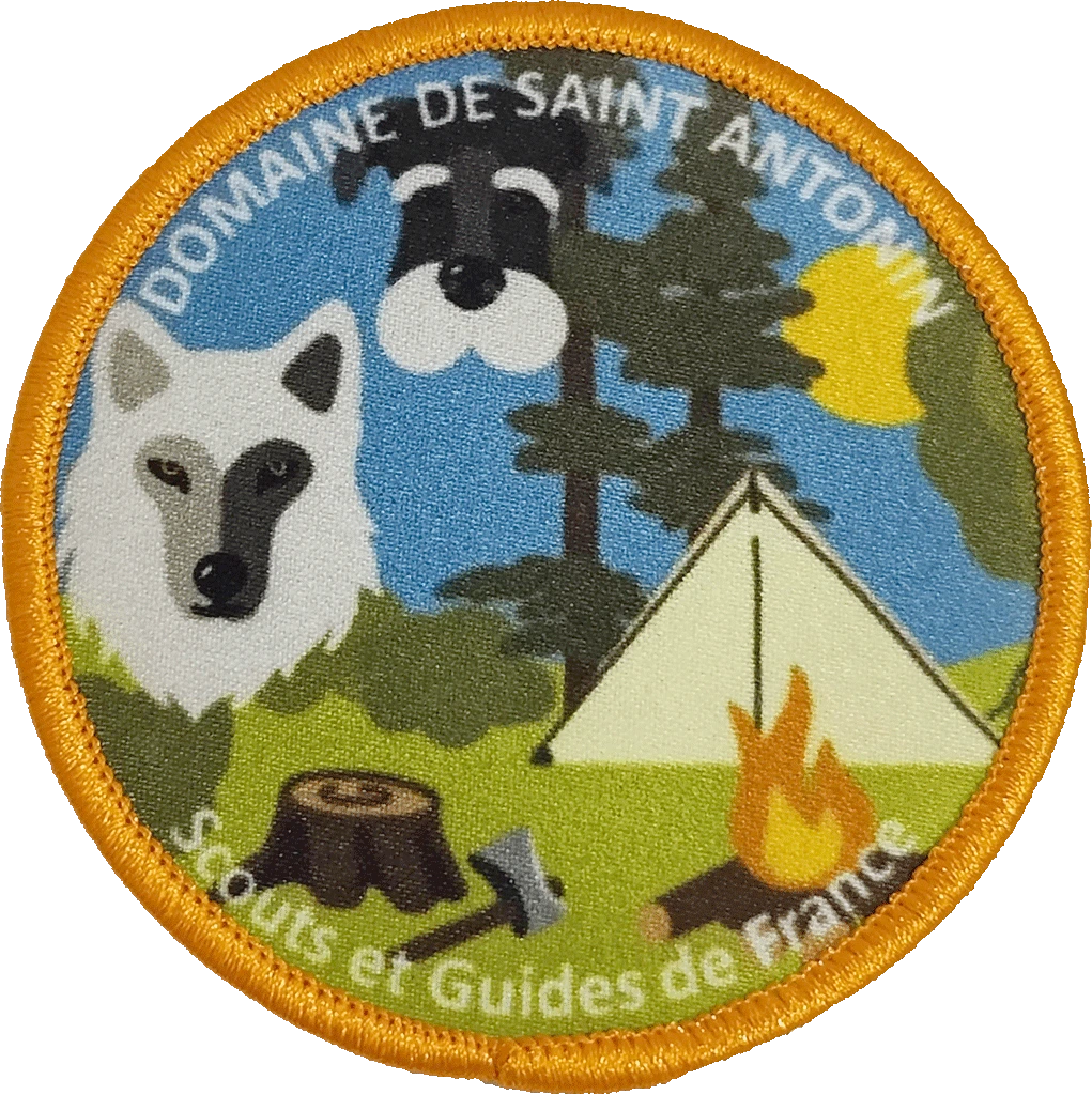 Badge des Scouts et Guides de France de Saint-Antonin – 2022